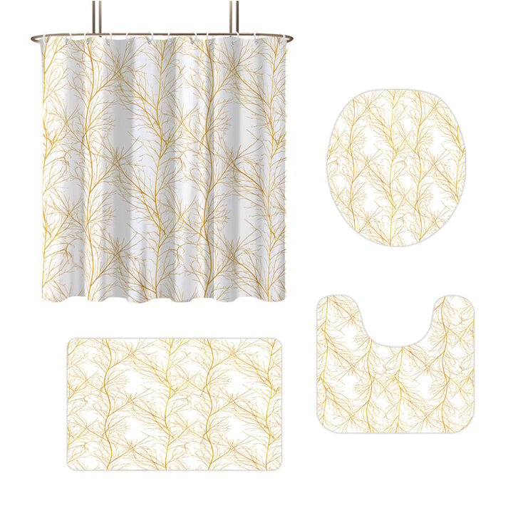 Digital Botanical Bathroom Décor Set Kalsten