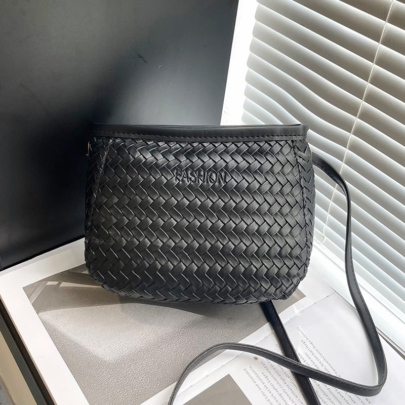 Woven Leather Crossbody Bag  1790614236