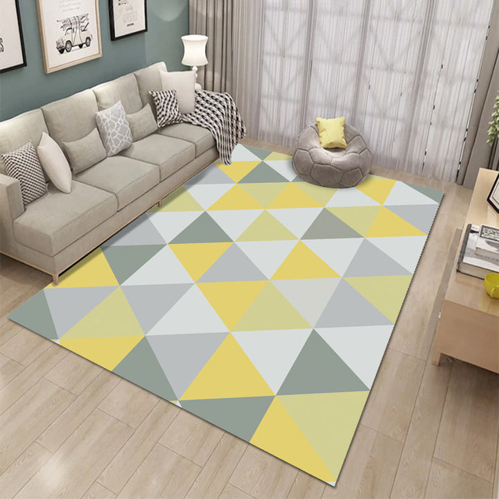 Modern Geometric Pattern Area Rug Kalsten