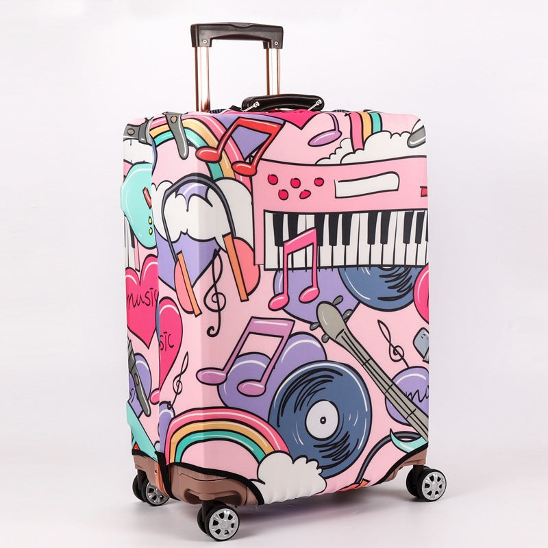 Patterned Hard Shell Luggage Kalsten