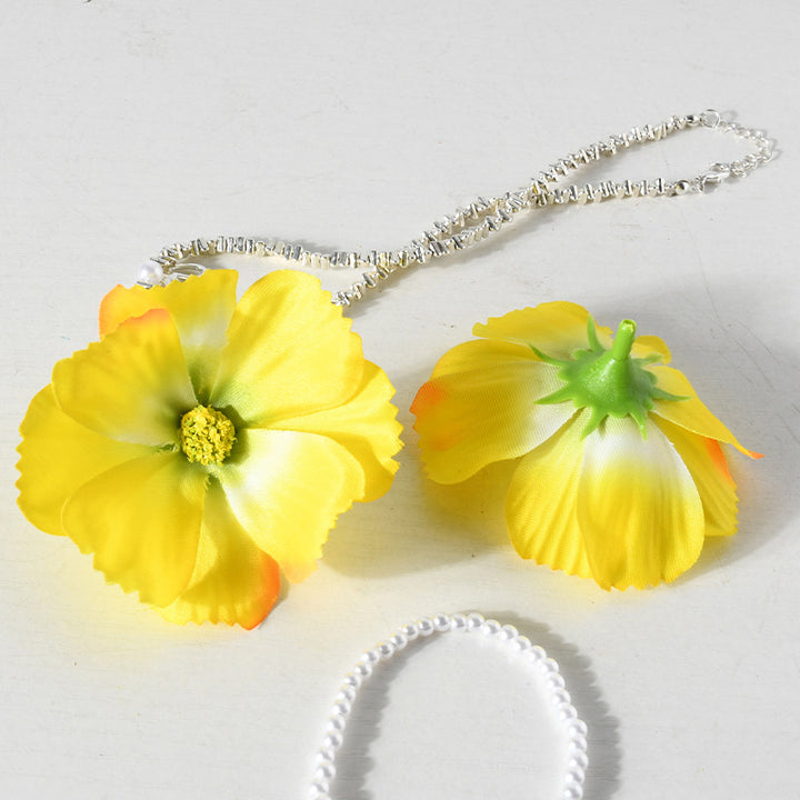 Elegant Floral Hair Clip Set