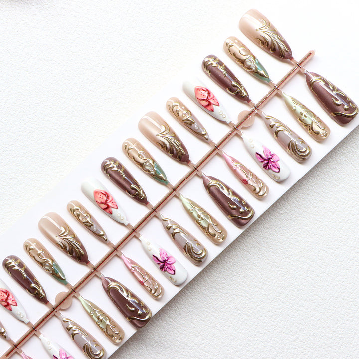 Artistic Gel Nail Design Kalsten