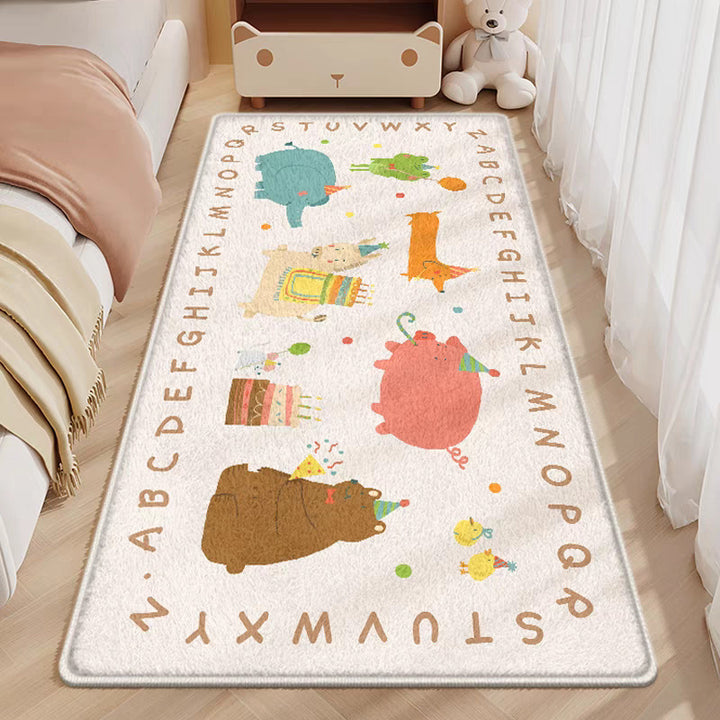 Whimsical Cartoon-Themed Area Rug