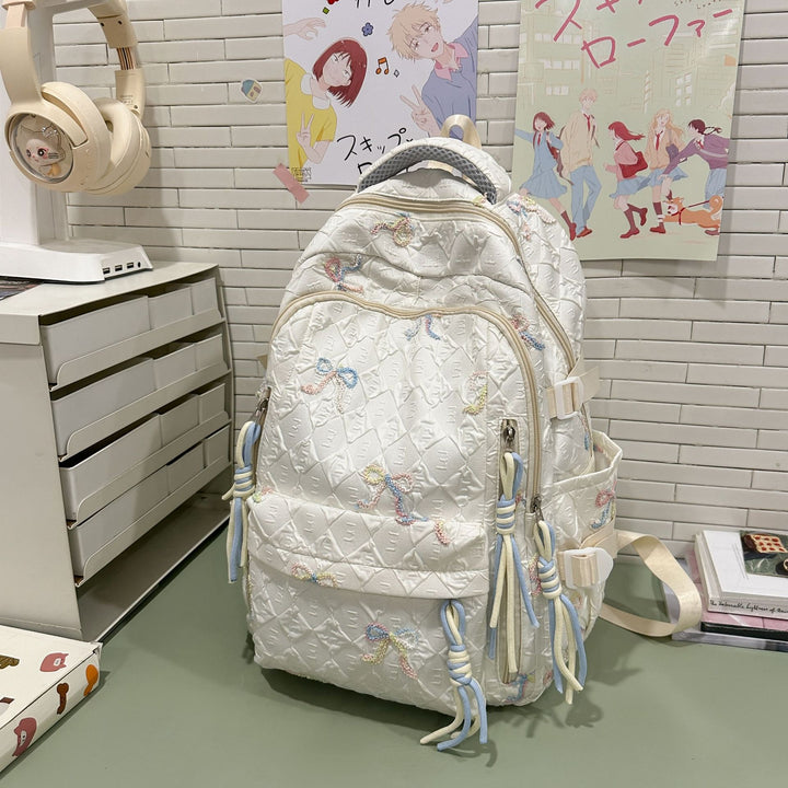 Embroidered Playful Backpack