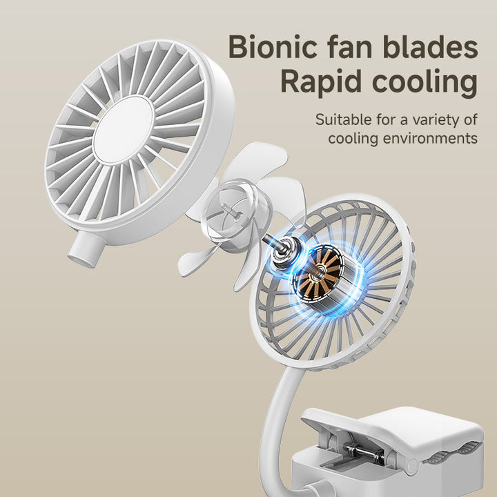 Unisex Portable Handheld Rechargeable Fan Kalsten