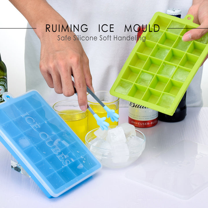 Flexible Silicone Ice Cube Tray Kalsten