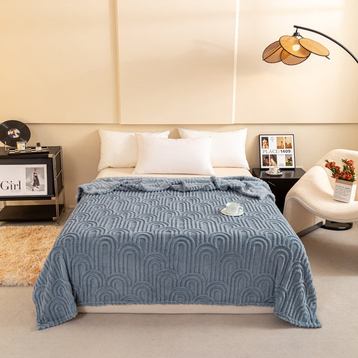 Textured Midweight Decorative Blanket
