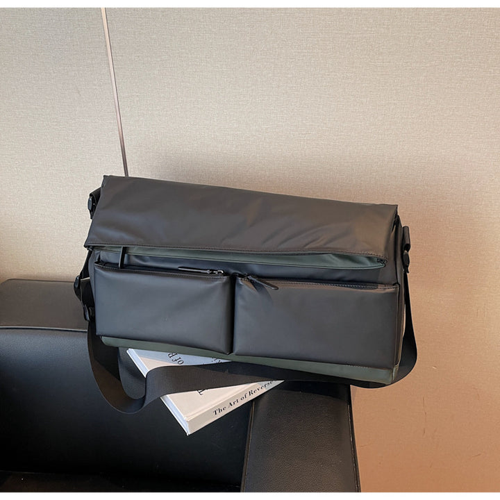 Multi-Pocket Waterproof Messenger Bag Kalsten