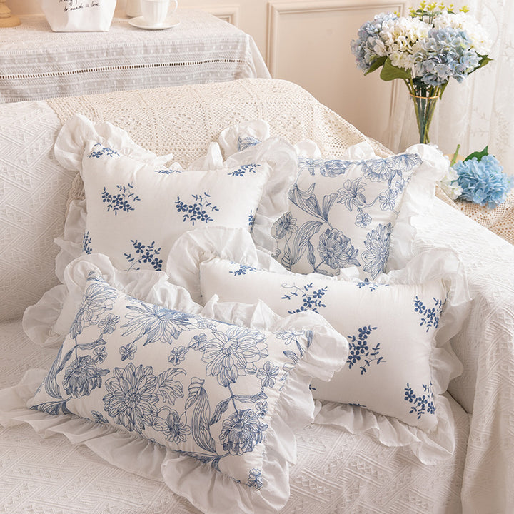 Decorative Ruffled Pillow