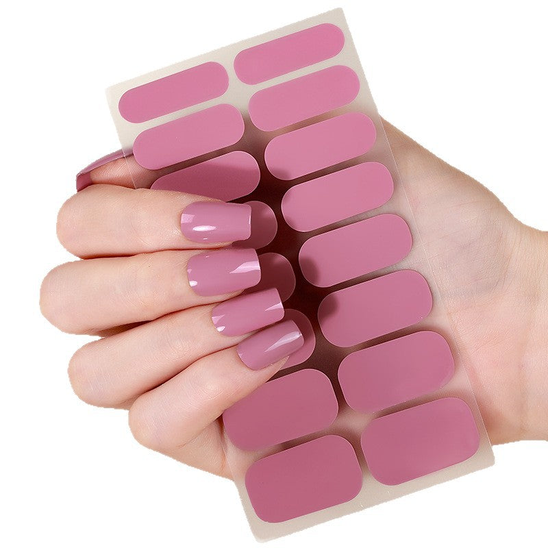 Matte Gel Nail Strips