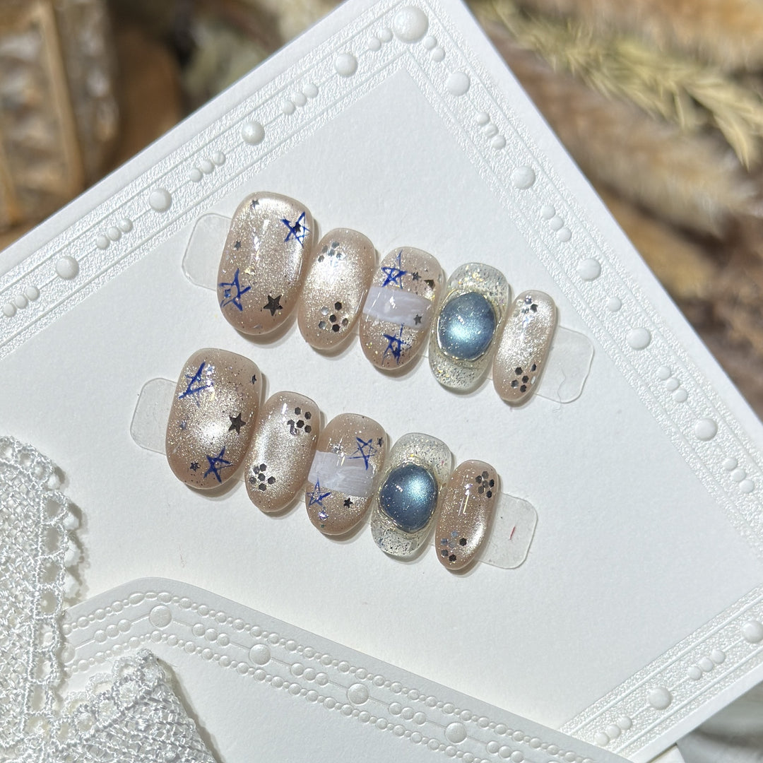 Celestial-Inspired Press-On Nail Set Kalsten