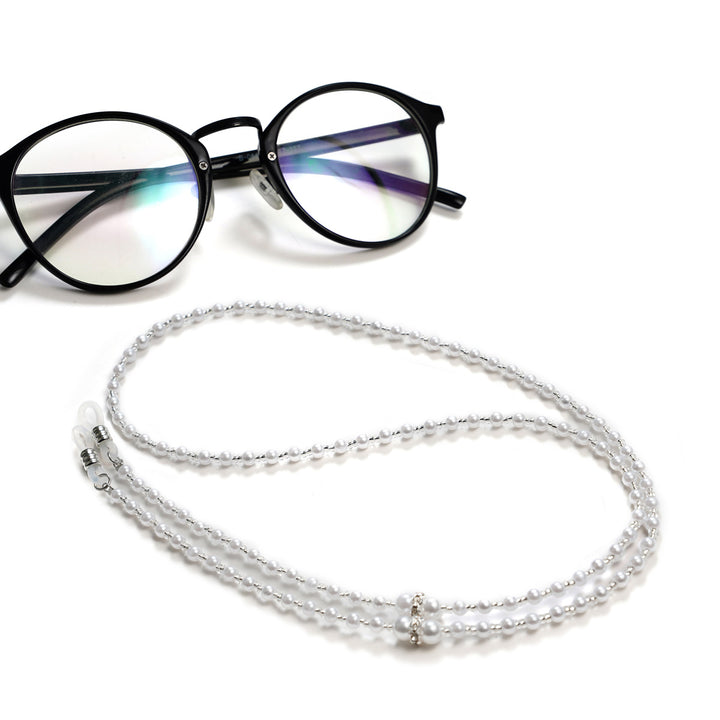 Elegant Dual-Layer Eyewear Chain Kalsten