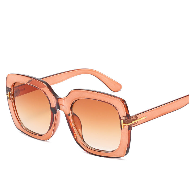 Oversized Fashion Sunglasses with Gradient Lenses Kalsten