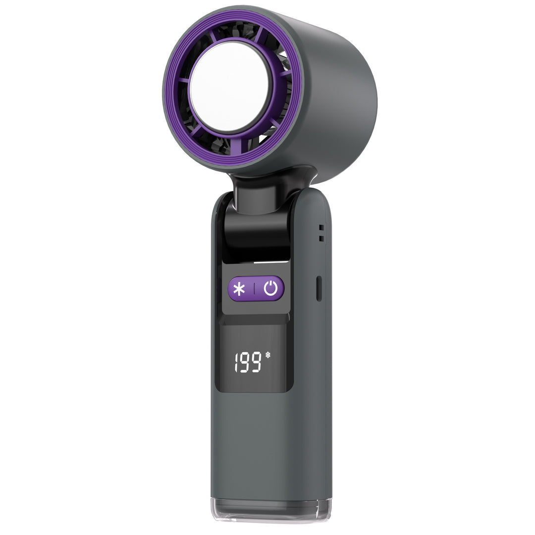 High-Efficiency Handheld Cooling Fan with Digital Display Kalsten