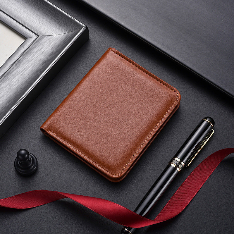 Slim Leather Bi-Fold Wallet Kalsten