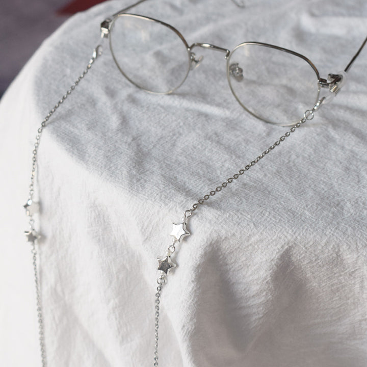 Star-Detail Chain Eyewear Holder Kalsten