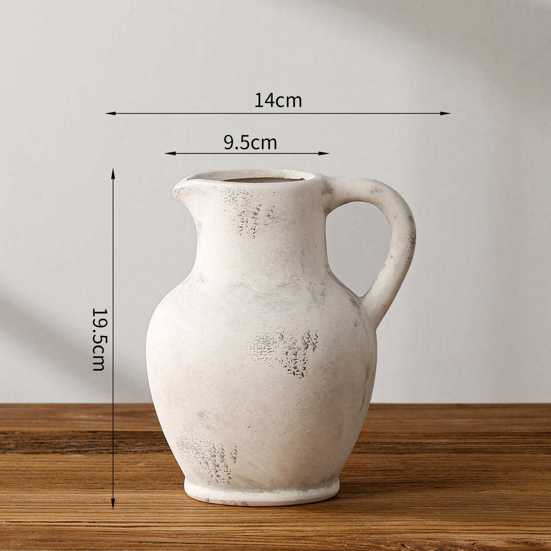 Elegant and Rustic Ceramic Carafe Kalsten