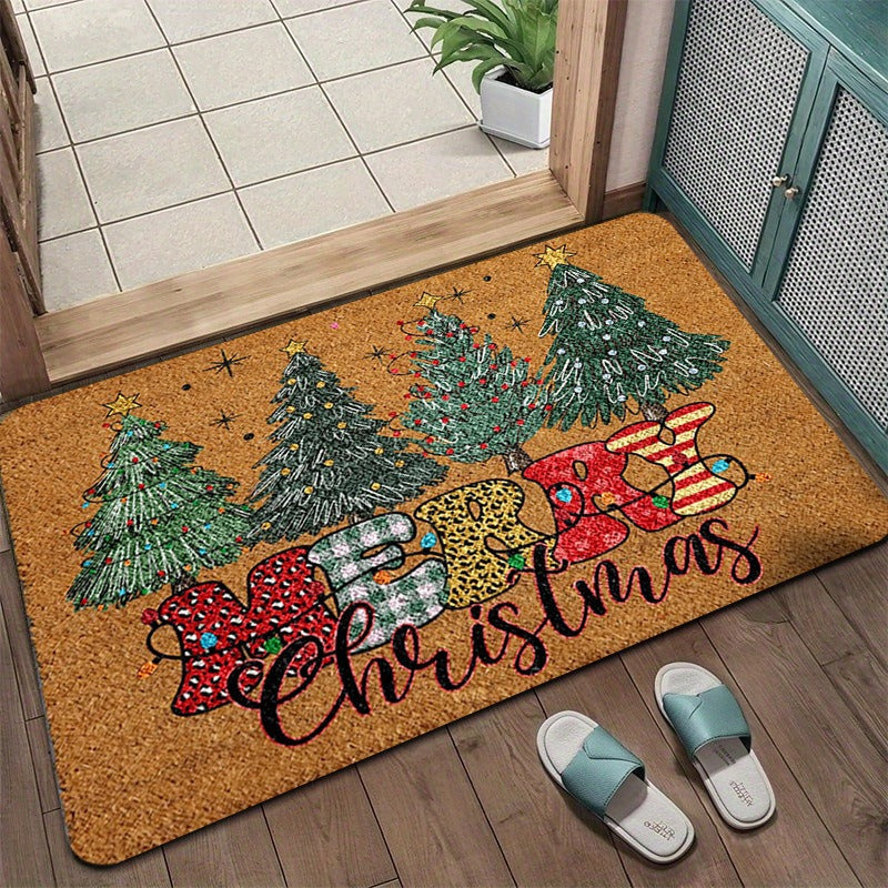 Festive Holiday Door Mat Kalsten