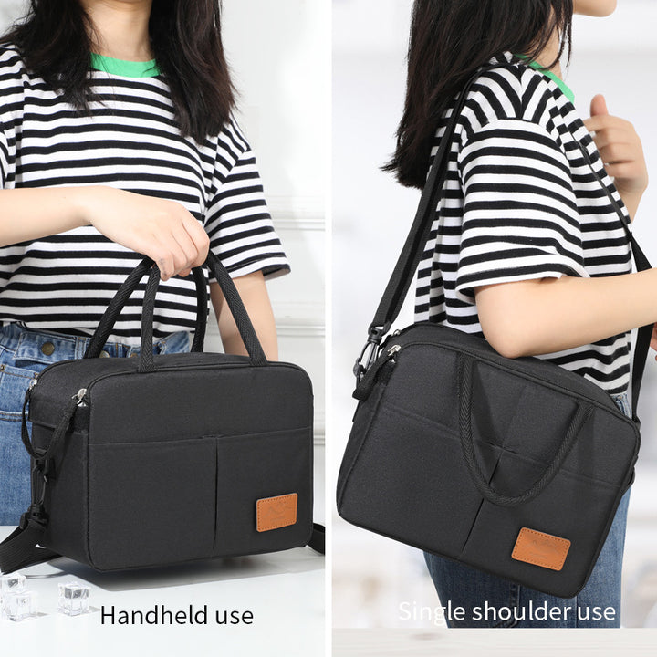 Insulated Multi-Pocket Lunch Cooler Bag Kalsten