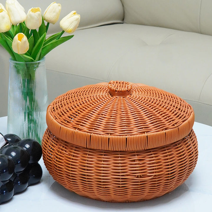 Woven Decorative Storage Container Kalsten
