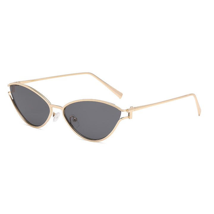 Ladies Cat-Eye Sunglasses with Elegant Metal Frame and UV Protection Kalsten