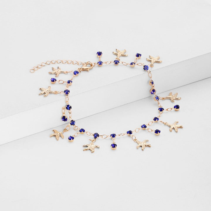 Starfish Charm Anklet Kalsten