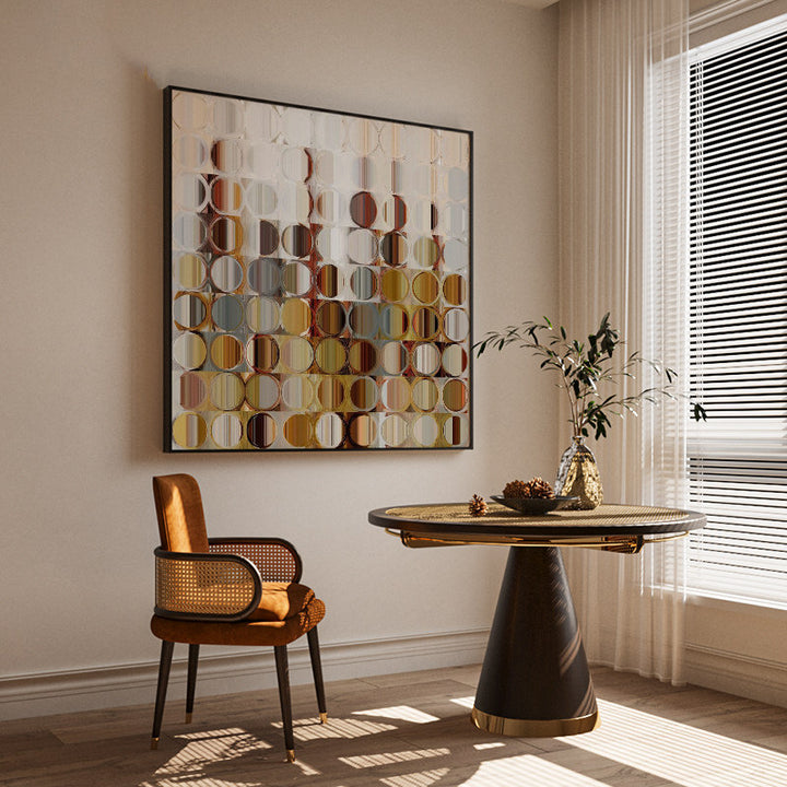 Modern Geometric Canvas Art Wall Decor