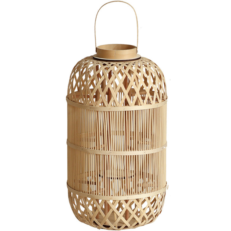 Stylish Rattan Lantern Kalsten