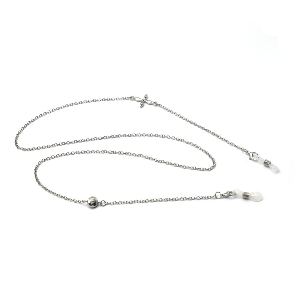 Premium Silver Layered Eyewear Chain Kalsten
