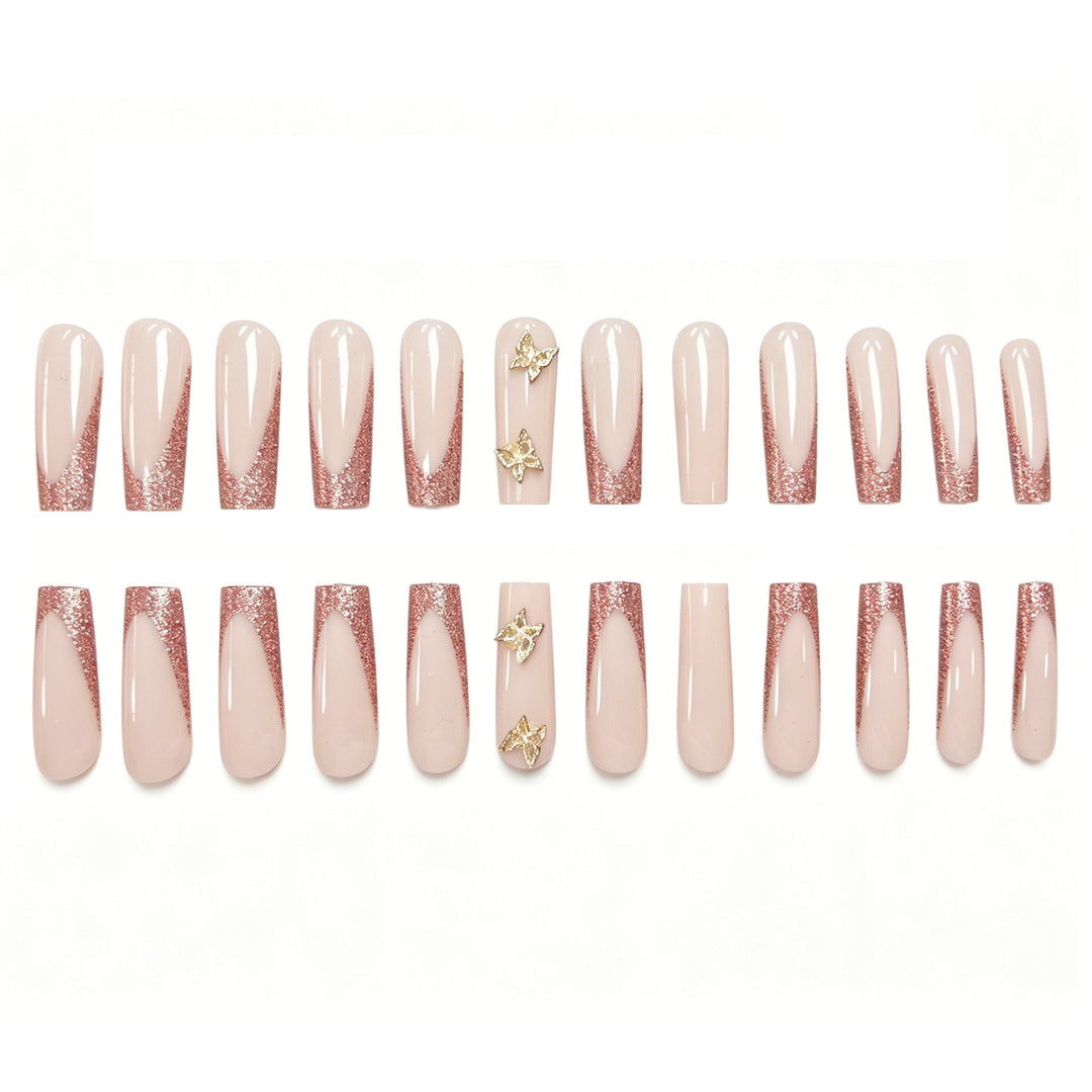 Decorative Glittery Nail Enhancements Kalsten