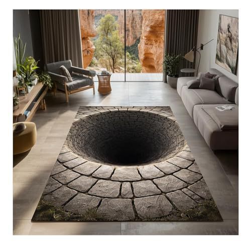 3D Optical Illusion Area Rug