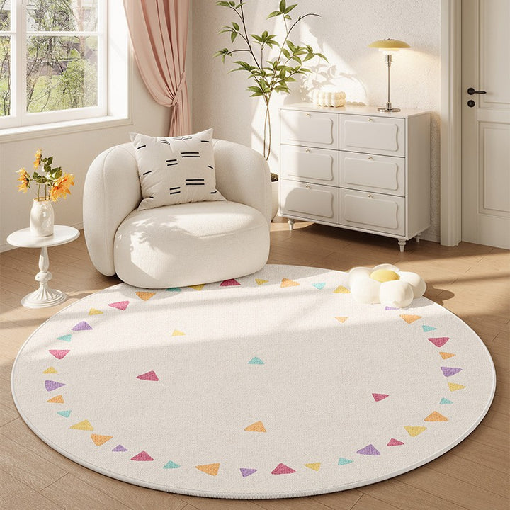 Contemporary Round Area Rug