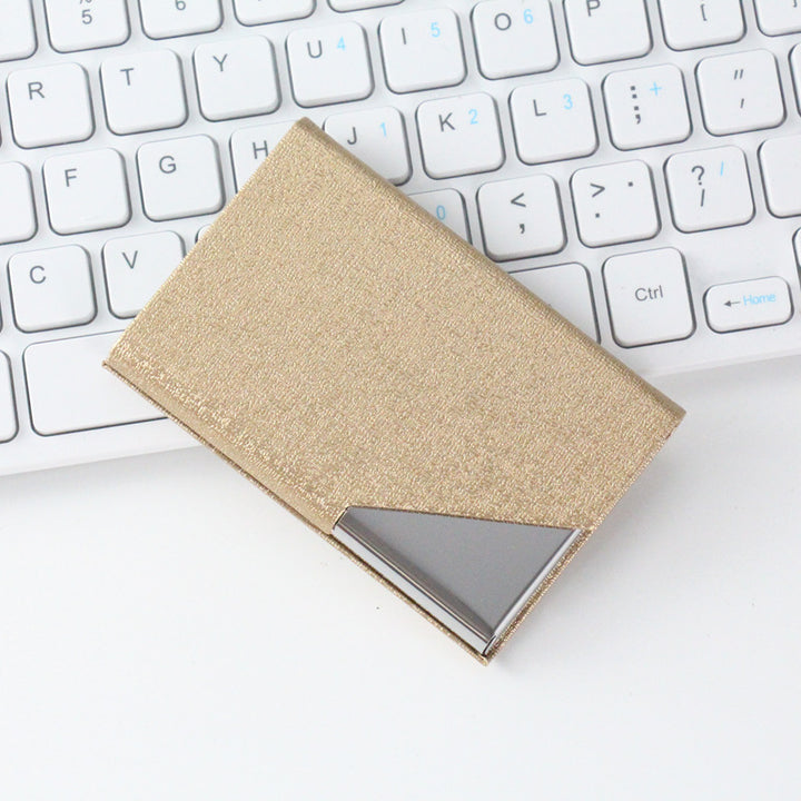 Premium Textured Business Card Wallet
