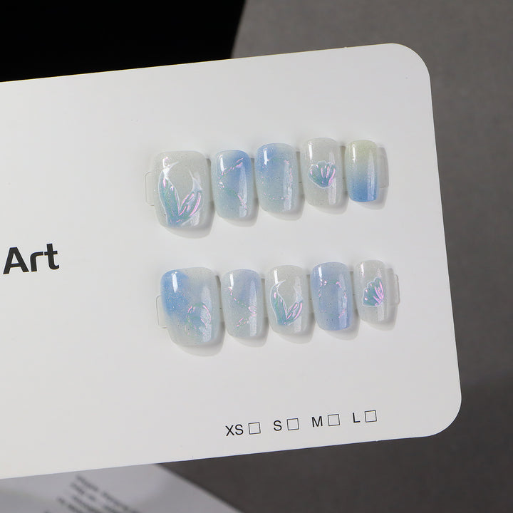 Elegant Artistic Press-On Nail Set Kalsten