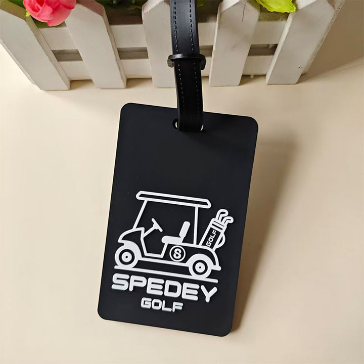 Unisex Luggage Tag with Original Golf Theme Kalsten