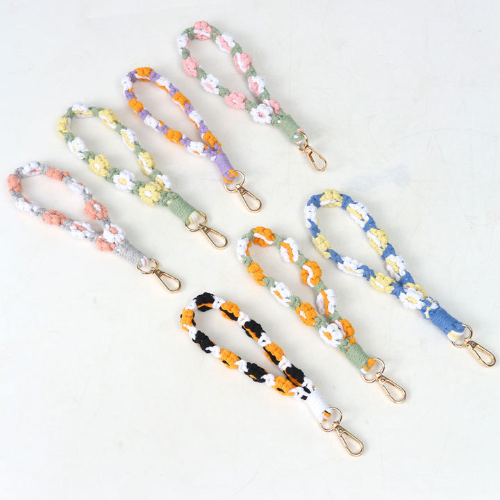 Floral Patterned Keychain