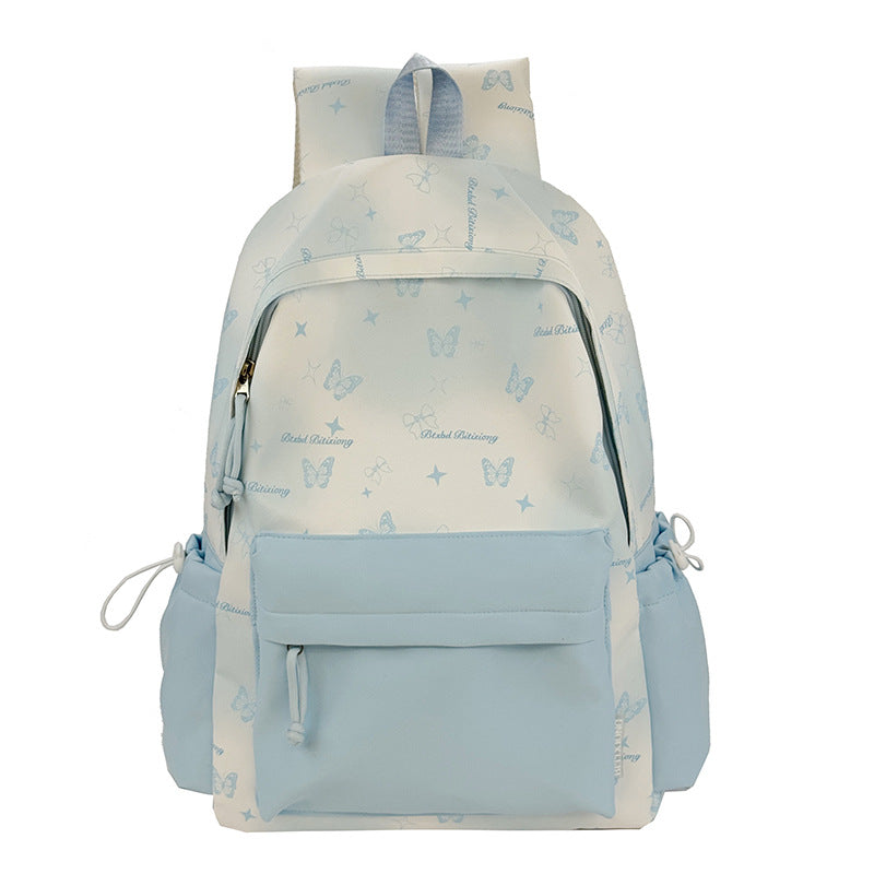 Butterfly Print Backpack Kalsten