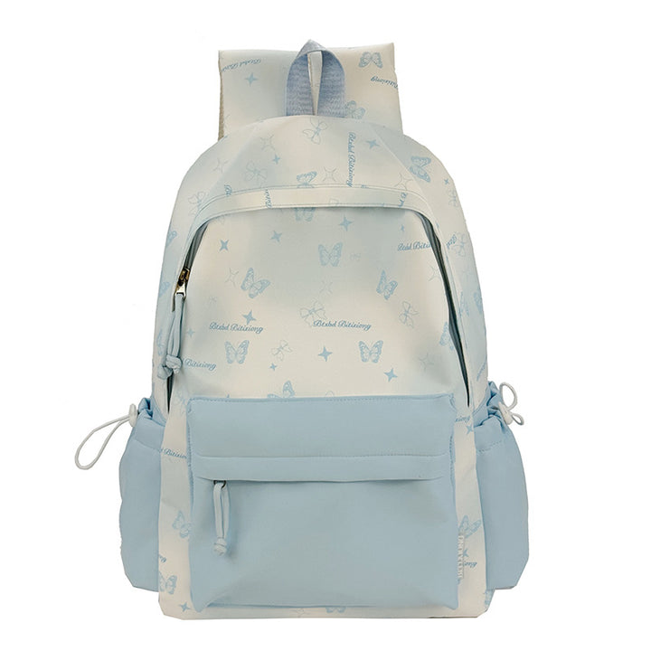 Butterfly Print Backpack Kalsten