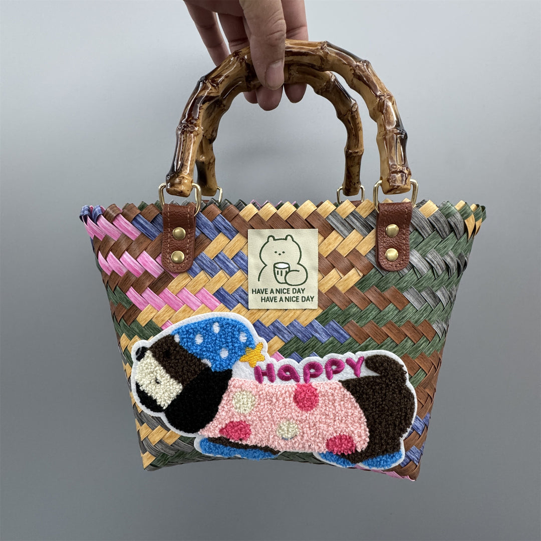 Playful Bast Handbag Kalsten