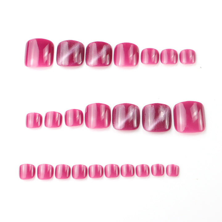 Premium Gel Press-On Toenail Set Kalsten