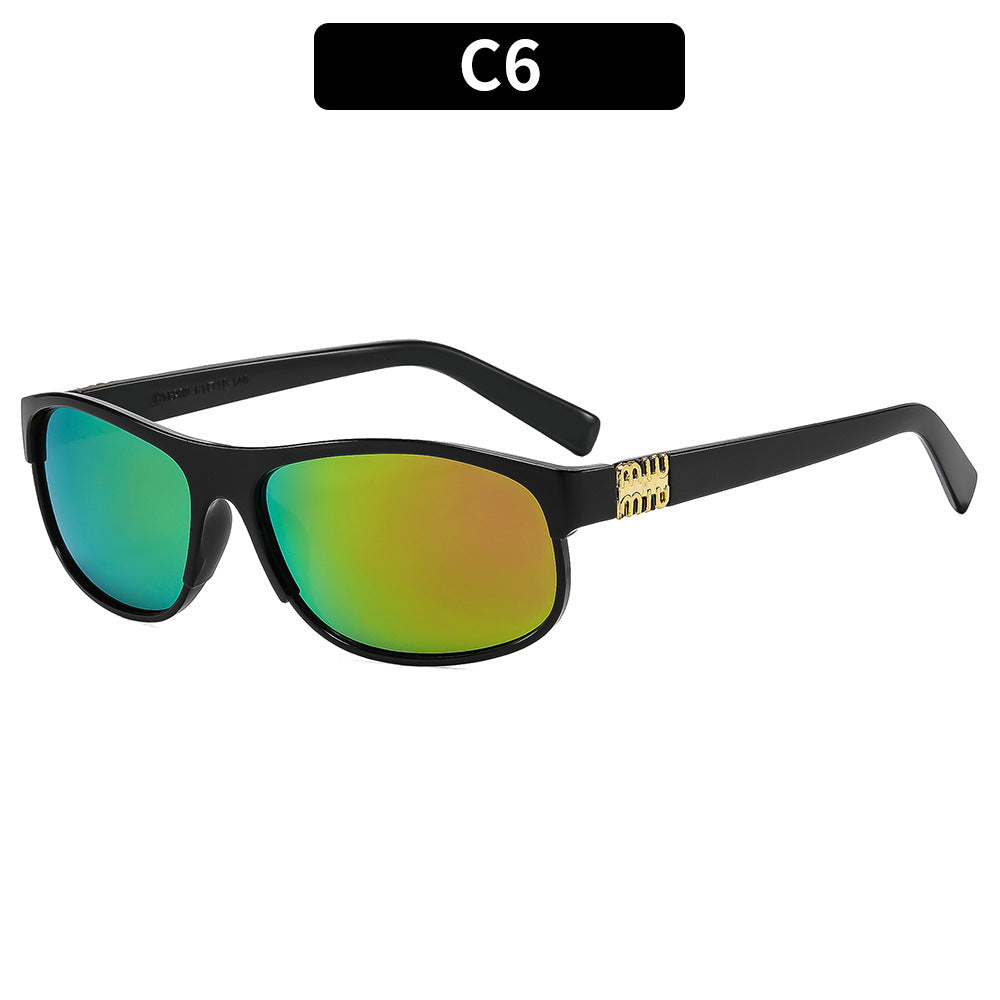Sleek Modern Aviator Sunglasses
