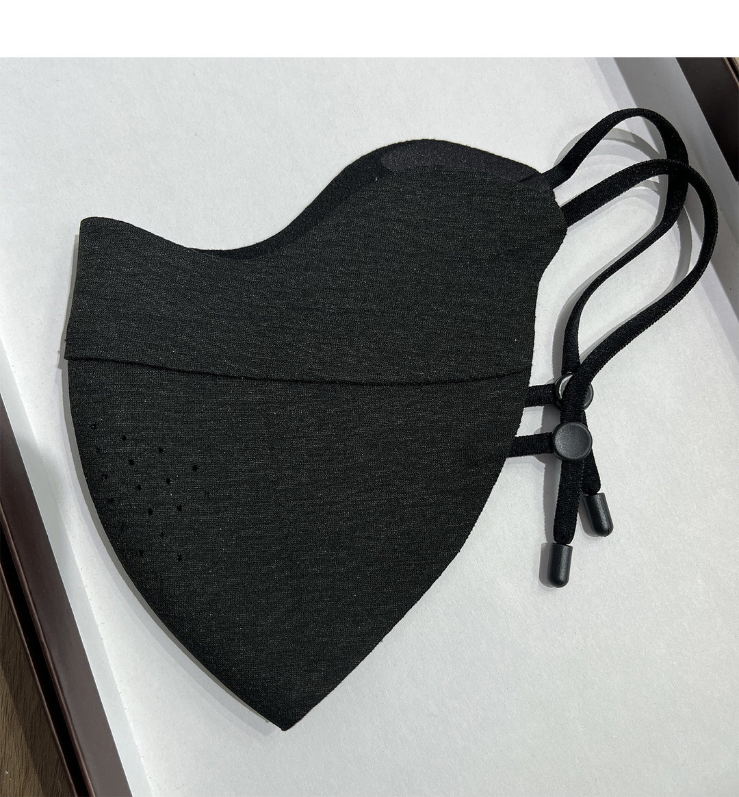 Contoured Breathable Fabric Face Mask with Adjustable Ear Cords Kalsten