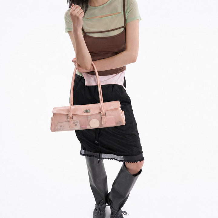 Elegant Structured Handheld Purse