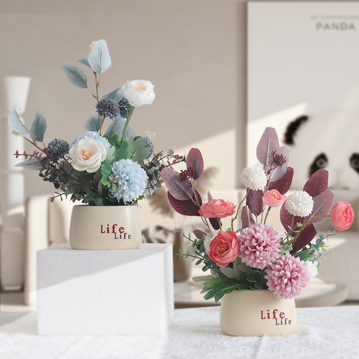 Decorative Faux Flower Bouquet