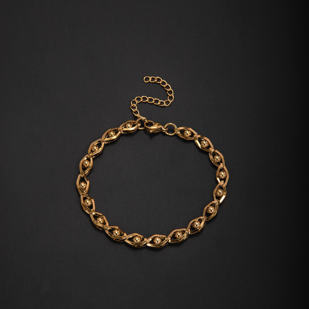 Adjustable Contemporary Link Bracelet Kalsten