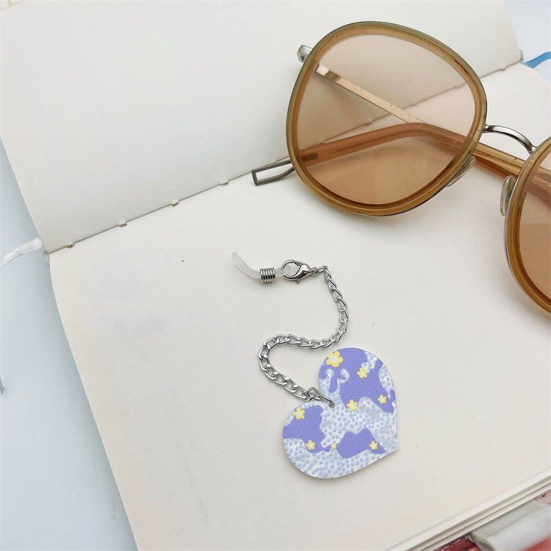 Heart-Designed Eyewear Chain Holder Kalsten