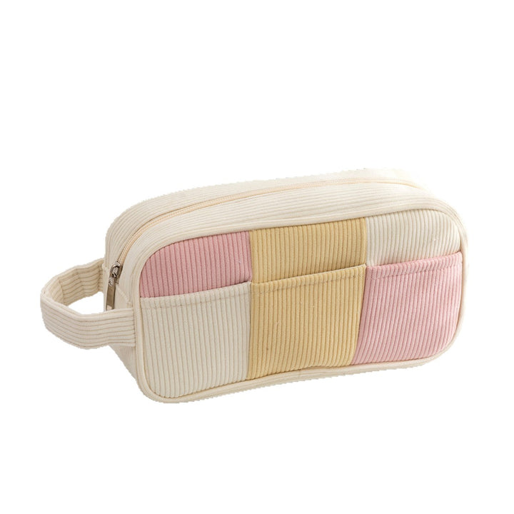 Stylish Textured Zippered Pencil Case Kalsten