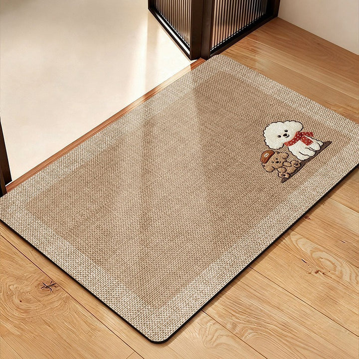 Decorative Pet-Themed Area Mat Kalsten