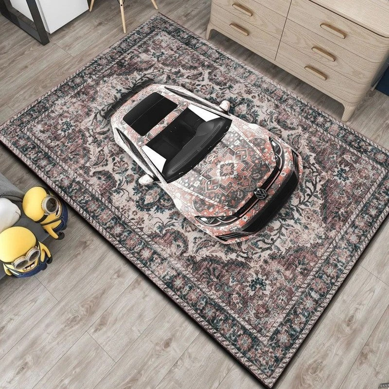 Vintage-Inspired Area Rug