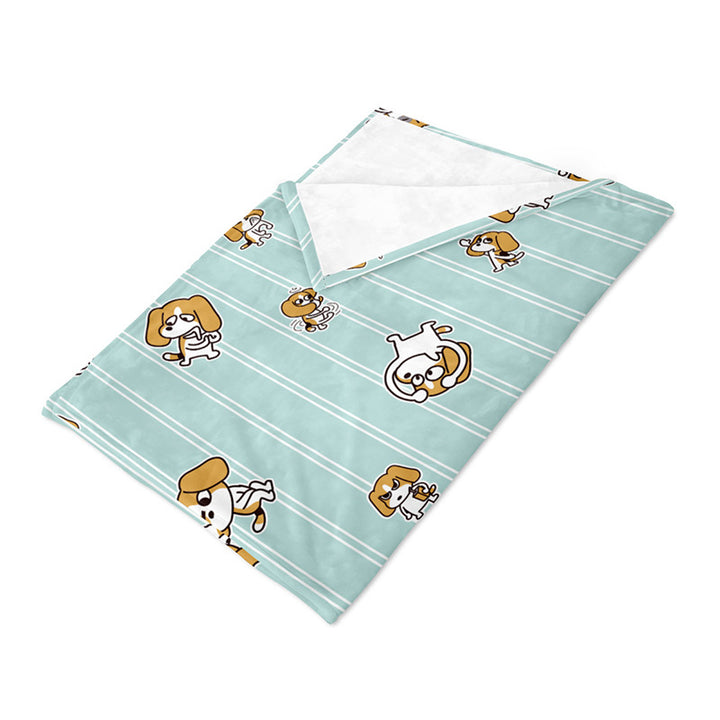 Fun Cartoon-Themed Throw Blanket